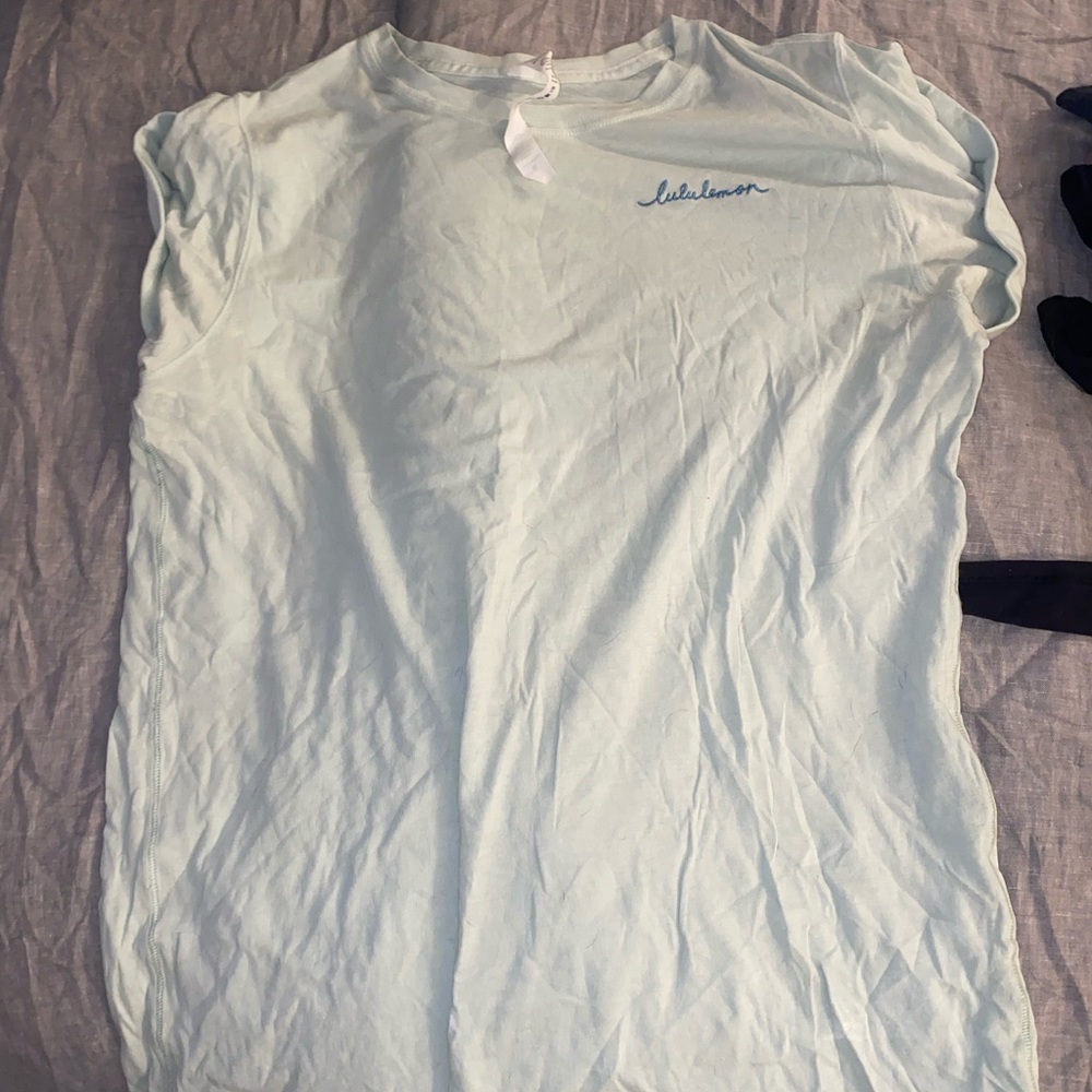 Mint Lululemon T Shirt